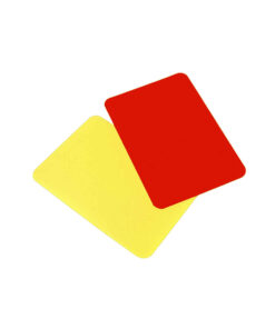 Dommerkort - Rødt/gult kort